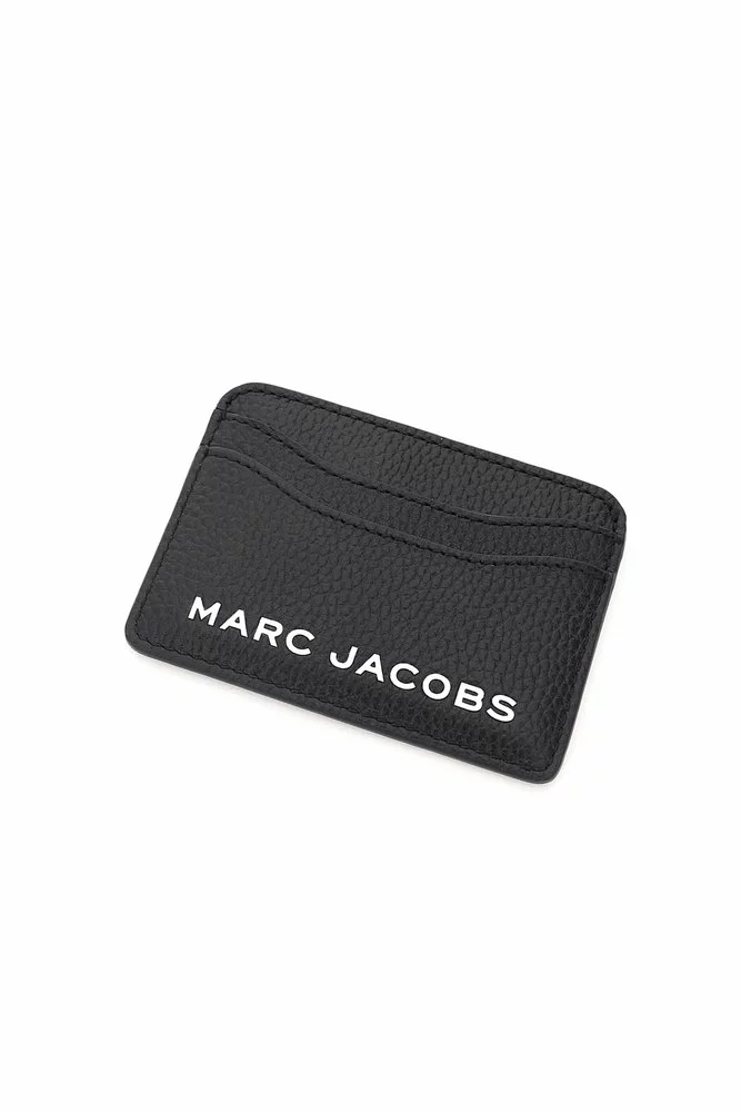 Marc Jacobs Logo Printed Card Case Women, Black 4 Marc Jacobs Logo Printed Card Case Women, Black - Image 4