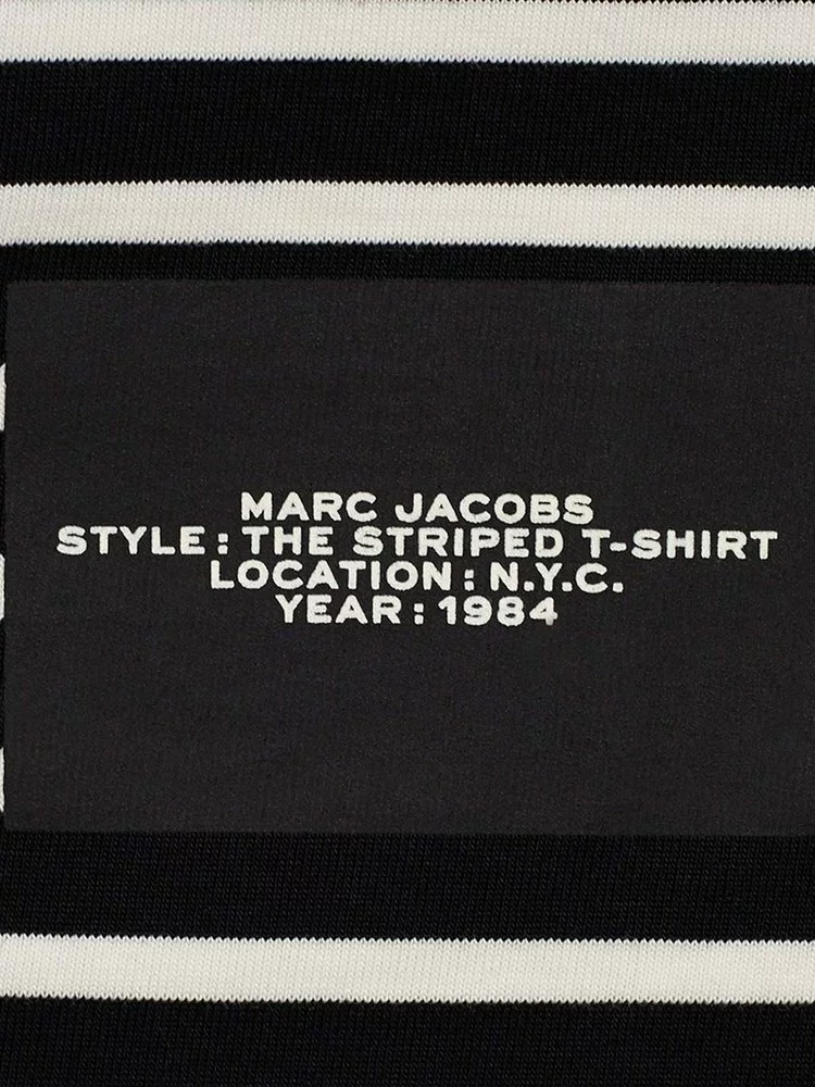 ( New Season ) Marc Jacobs Striped Long-Sleeve T-Shirt Women, Multi 4 ( New Season ) Marc Jacobs Striped Long-Sleeve T-Shirt Women, Multi - Image 4
