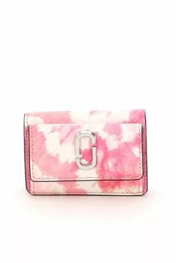 Marc Jacobs The Snapshot Tie Dye Mini Trifold Wallet Women, Multi