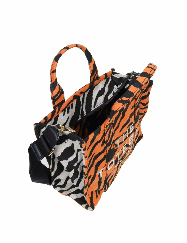 ( New Season ) Marc Jacobs The Jacquard Logo Printed Tote Bag Women, Multi 4 ( New Season ) Marc Jacobs The Jacquard Logo Printed Tote Bag Women, Multi - Image 4