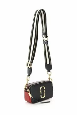 ( New Season ) Marc Jacobs The Snapshot Camera Bag Women, Black -Marc Jacobs Store 7d622b5c60a4966591a855062e06d4ec
