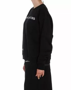 Marc Jacobs Logo Printed Sweatshirt Women, Black -Marc Jacobs Store 7e360e403451393dfb51c47fe4fe5f3d