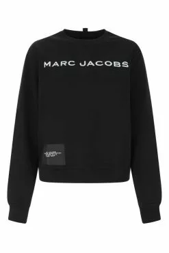 Marc Jacobs Logo Printed Sweatshirt Women, Black
