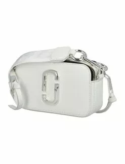 ( New Season ) Marc Jacobs The Snapshot DTM Camera Bag Women, White -Marc Jacobs Store 88d4d44181cb40cec1b4552d94ab0513