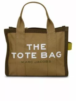 ( New Season ) Marc Jacobs Logo Printed Mini Tote Bag Women, Green