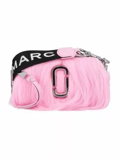 ( New Season ) Marc Jacobs Snapshot Faux Fur Camera Bag Women, Pink