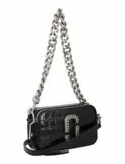 ( New Season ) Marc Jacobs Snapshot Embossed Chain Link Shoulder Bag Women, Black 6 ( New Season ) Marc Jacobs Snapshot Embossed Chain Link Shoulder Bag Women, Black -Marc Jacobs Store 979438b7f47475f03b129ae41b8e5fed