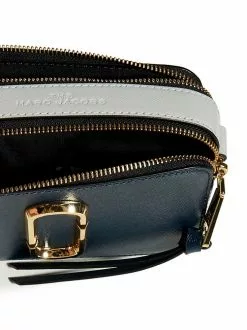 ( New Season ) Marc Jacobs Logo Plaque Snapshot Camera Bag Women, Navy -Marc Jacobs Store 97ed38eb1025015066b0f68f9a5f4315