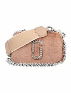 ( New Season ) Marc Jacobs The Push Snapshot Crossbody Bag Women, Brown