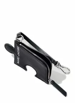 ( New Season ) Marc Jacobs Jigsaw Charm Pouch Wallet Women, Black -Marc Jacobs Store 9d12b224bfde958ff2ecbc89caf4f4fc