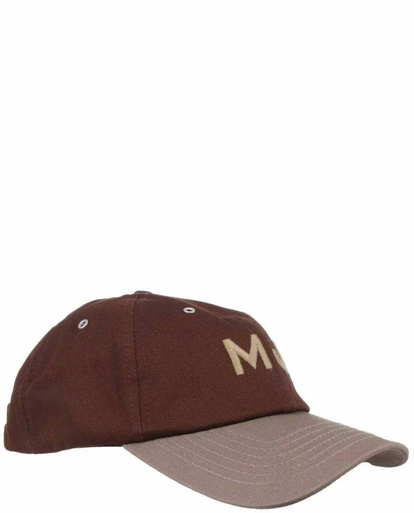 ( New Season ) Marc Jacobs Logo Embroidered Baseball Cap Women, Brown 3 ( New Season ) Marc Jacobs Logo Embroidered Baseball Cap Women, Brown - Image 3