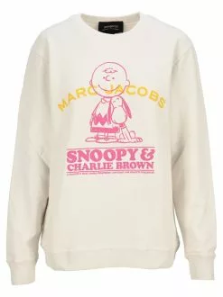 Marc Jacobs Snoopy Printed Crewneck Sweatshirt Women, Multi