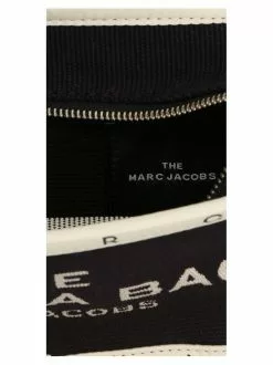 ( New Season ) Marc Jacobs The Jacquard Camera Zipped Crossbody Bag Women, Black -Marc Jacobs Store a0b8c05f98cde5daa58f27c612fc67ae