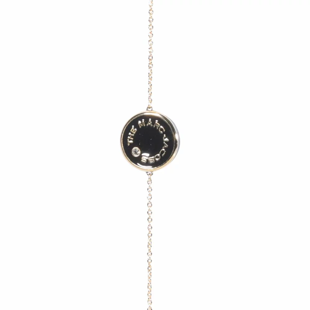 ( New Season ) Marc Jacobs The Medallion Bracelet Women, Black 3 ( New Season ) Marc Jacobs The Medallion Bracelet Women, Black - Image 3