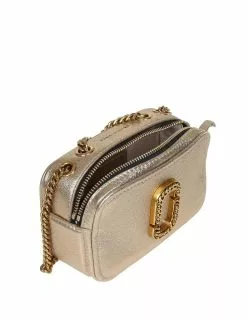 ( New Season ) Marc Jacobs Logo Plaque Chained Crossbody Bag Women, Gold 6 ( New Season ) Marc Jacobs Logo Plaque Chained Crossbody Bag Women, Gold -Marc Jacobs Store a1cb6286e20347adc179d806af42498c