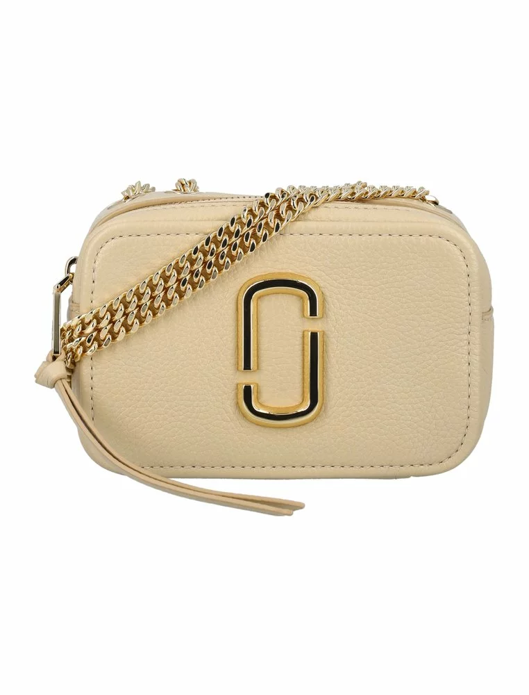 ( New Season ) Marc Jacobs The Glam Shot 17 Crossbody Bag Women, Beige 1 ( New Season ) Marc Jacobs The Glam Shot 17 Crossbody Bag Women, Beige