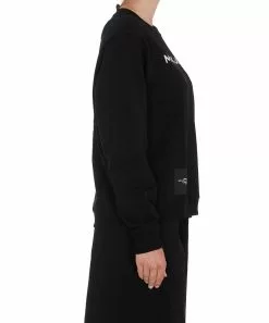 Marc Jacobs Logo Printed Sweatshirt Women, Black -Marc Jacobs Store a58923074bcd400c8d52a4f12263c296