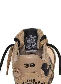 ( New Season ) Marc Jacobs The Teddy Jogger Sneakers Women, Beige -Marc Jacobs Store a5b488eecf56205c7b12b44e254d3f7a