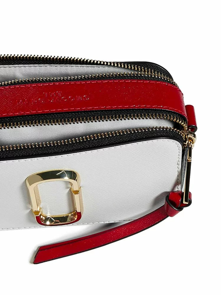 ( New Season ) Marc Jacobs The Snapshot Camera Bag Women, White 5 ( New Season ) Marc Jacobs The Snapshot Camera Bag Women, White - Image 5