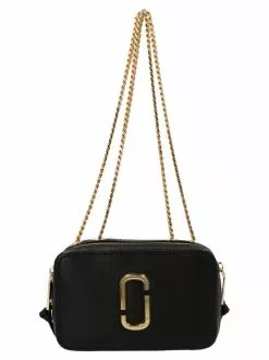 Marc Jacobs The Snapshot Chained Camera Bag Women, Black
