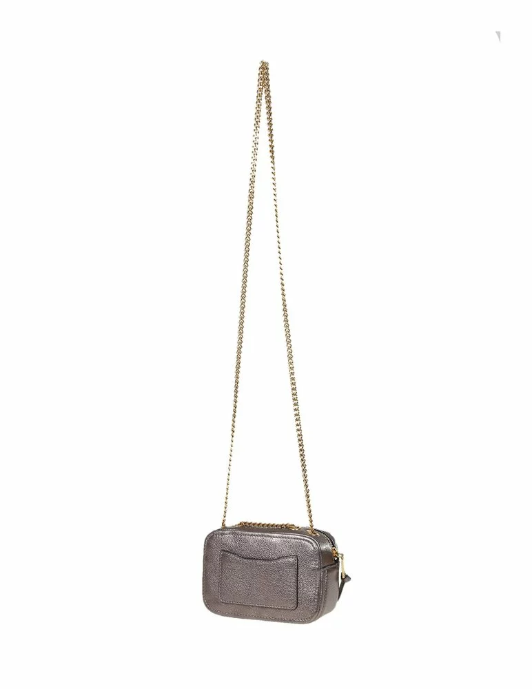 ( New Season ) Marc Jacobs Logo Plaque Chained Crossbody Bag Women, Brown 2 ( New Season ) Marc Jacobs Logo Plaque Chained Crossbody Bag Women, Brown - Image 2