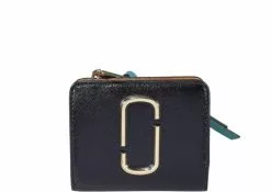 ( New Season ) Marc Jacobs The Snapshot Zip-Up Mini Wallet Women, Multi