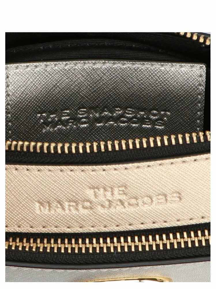 Marc Jacobs The Snapshot Crossbody Bag Women, Silver 3 Marc Jacobs The Snapshot Crossbody Bag Women, Silver - Image 3