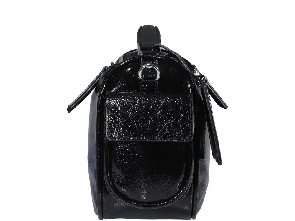 ( New Season ) Marc Jacobs Logo Plaque Zip-Up Tote Bag Women, Black 4 ( New Season ) Marc Jacobs Logo Plaque Zip-Up Tote Bag Women, Black - Image 4