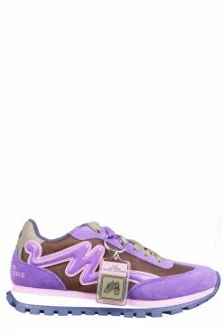 ( New Season ) Marc Jacobs The Jogger Lace-Up Sneakers Women, Purple