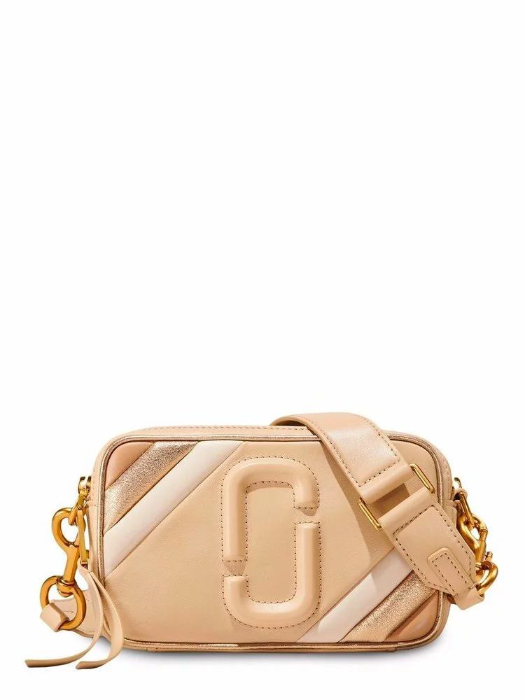 ( New Season ) Marc Jacobs The Moto Shot Shoulder Bag Women, Beige 1 ( New Season ) Marc Jacobs The Moto Shot Shoulder Bag Women, Beige