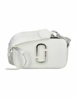 ( New Season ) Marc Jacobs The Snapshot DTM Camera Bag Women, White