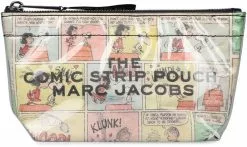Marc Jacobs X Peanuts Comic Zipped Clutch Bag Women, Multi