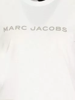 ( New Season ) Marc Jacobs Logo Print Crewneck T-Shirt Women, White 5 ( New Season ) Marc Jacobs Logo Print Crewneck T-Shirt Women, White -Marc Jacobs Store c757fb3c21bb3e617e1a545ca2b7b4dc