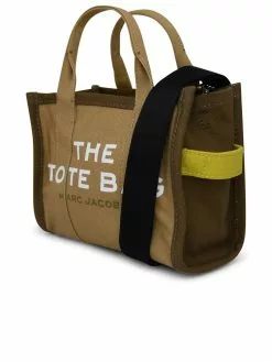 ( New Season ) Marc Jacobs Logo Printed Mini Tote Bag Women, Green -Marc Jacobs Store cb80c41af09112e2d126edb2dc53f164