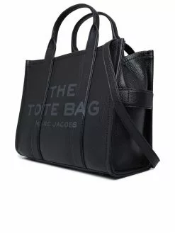 ( New Season ) Marc Jacobs The Small Tote Bag Women, Black -Marc Jacobs Store cbcf42e49ddeab952644ba3a3dff457d