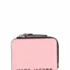( New Season ) Marc Jacobs The Bold Mini Compact Zip Wallet Women, Pink
