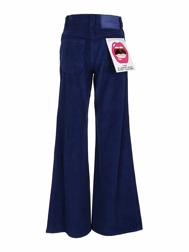 Marc Jacobs The Flared Mid Rise Jeans Women, Blue 2 Marc Jacobs The Flared Mid Rise Jeans Women, Blue - Image 2