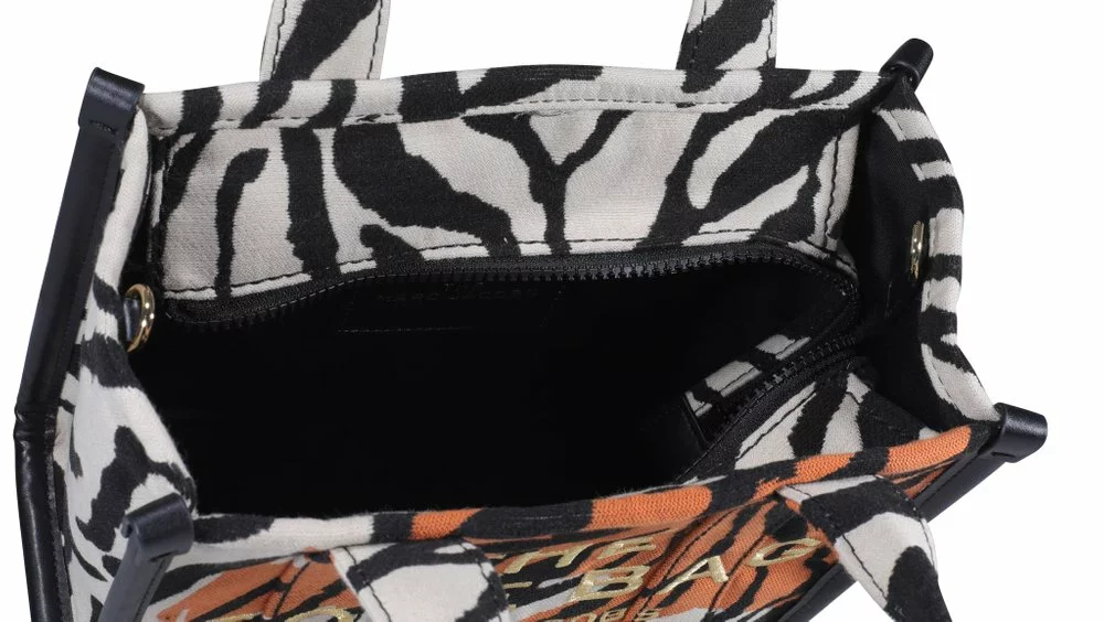 ( New Season ) Marc Jacobs Logo Embroidered Mini Tote Bag Women, Multi 4 ( New Season ) Marc Jacobs Logo Embroidered Mini Tote Bag Women, Multi - Image 4