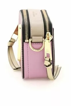 ( New Season ) Marc Jacobs The Snapshot Logo Plaque Crossbody Bag Women, Multi -Marc Jacobs Store d8f6c6f79e1090f9cecf36dabbae2386