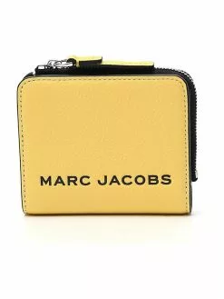 Marc Jacobs The Colourblock Mini Compact Zip Wallet Women, Multi