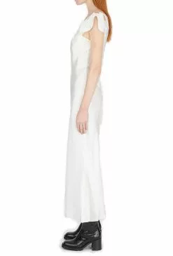( New Season ) Marc Jacobs Embroidered Keyhole Slip Dress Women, White -Marc Jacobs Store dcf09ca673869a99c0df7d1160cbbaba