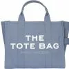 ( New Season ) Marc Jacobs The Small Traveler Tote Bag Women, Blue