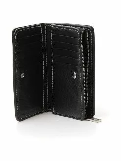 Marc Jacobs Textured Tag Logo Print Mini Wallet Women, Black -Marc Jacobs Store df473660b4b50b13d1e63715866a7695