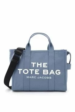 ( New Season ) Marc Jacobs The Small Traveller Tote Bag Women, Blue