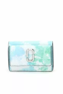 Marc Jacobs The Snapshot Tie Dye Mini Trifold Wallet Women, Multi