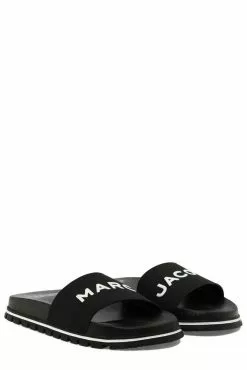 ( New Season ) Marc Jacobs Logo Printed Slip-On Slides Women, Black 7 ( New Season ) Marc Jacobs Logo Printed Slip-On Slides Women, Black -Marc Jacobs Store ed68a5d8ae0e4b86ea6099a9b2789986