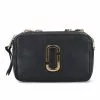 ( New Season ) Marc Jacobs The Glam Shot 21 Camera Bag Women, Black