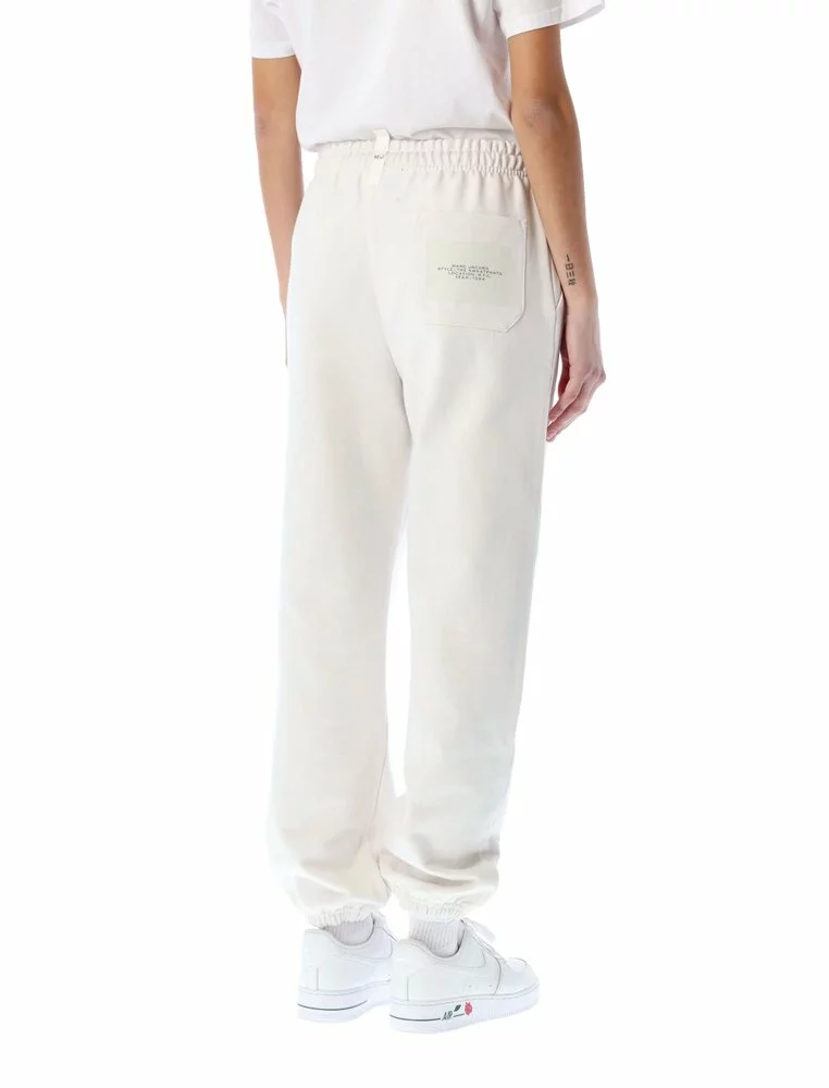 ( New Season ) Marc Jacobs Logo Embroidered Sweatpants Women, White 2 ( New Season ) Marc Jacobs Logo Embroidered Sweatpants Women, White - Image 2