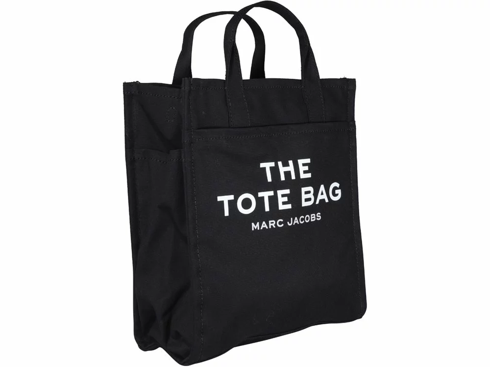( New Season ) Marc Jacobs The Functional Logo Printed Tote Bag Women, Black 3 ( New Season ) Marc Jacobs The Functional Logo Printed Tote Bag Women, Black - Image 3