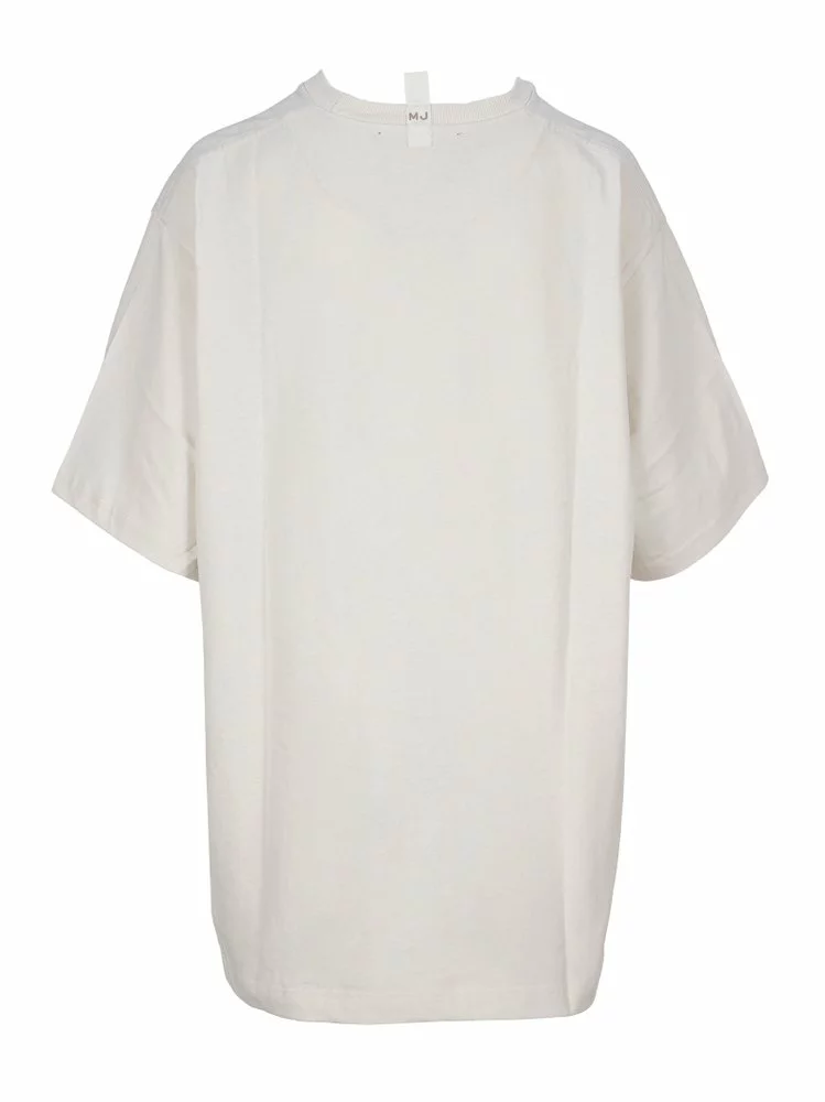 Marc Jacobs Logo Print Crewneck T-Shirt Women, White 2 Marc Jacobs Logo Print Crewneck T-Shirt Women, White - Image 2